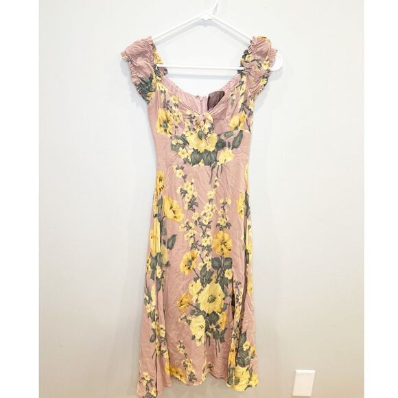 Reformation cordova off the shoulder midi dress
antionette floral - Picture 3 of 5